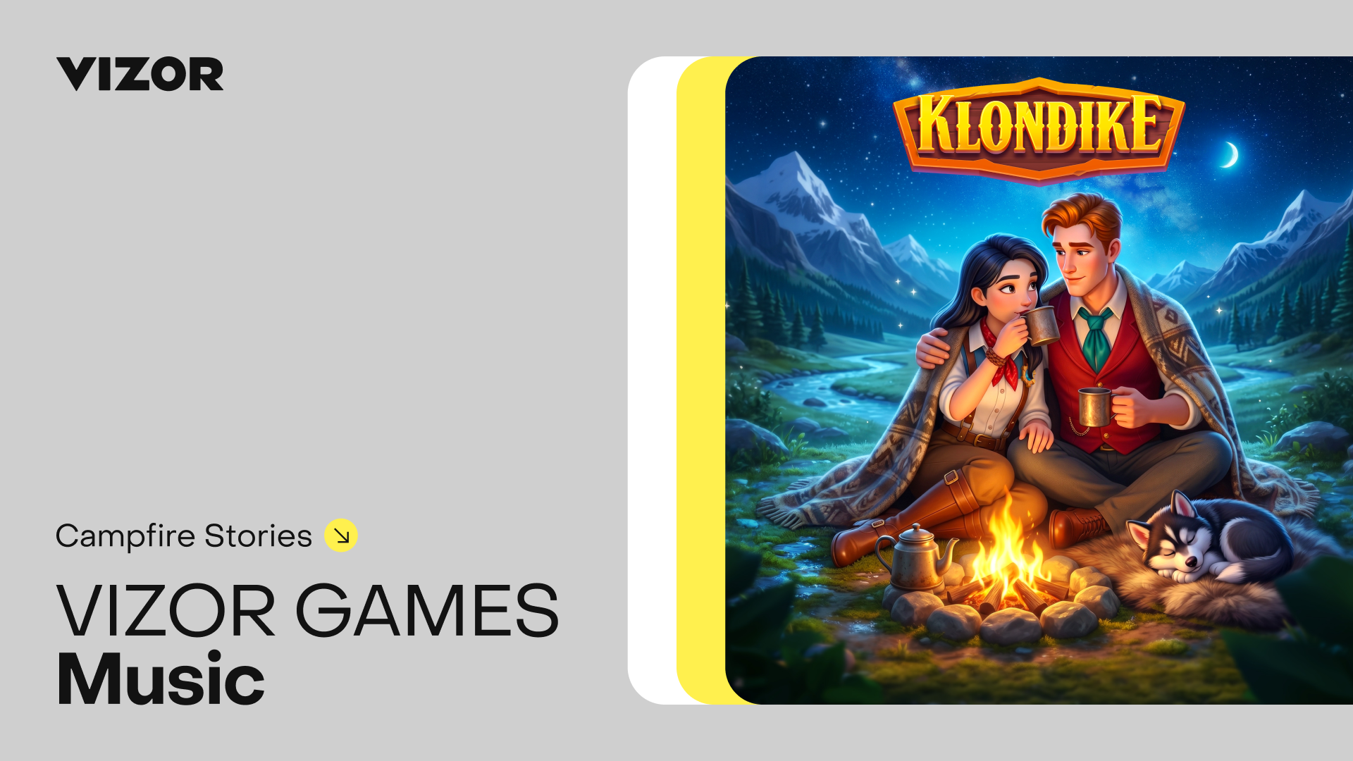 Новый музыкальный релиз от VIZOR: Klondike: Campfire Stories
